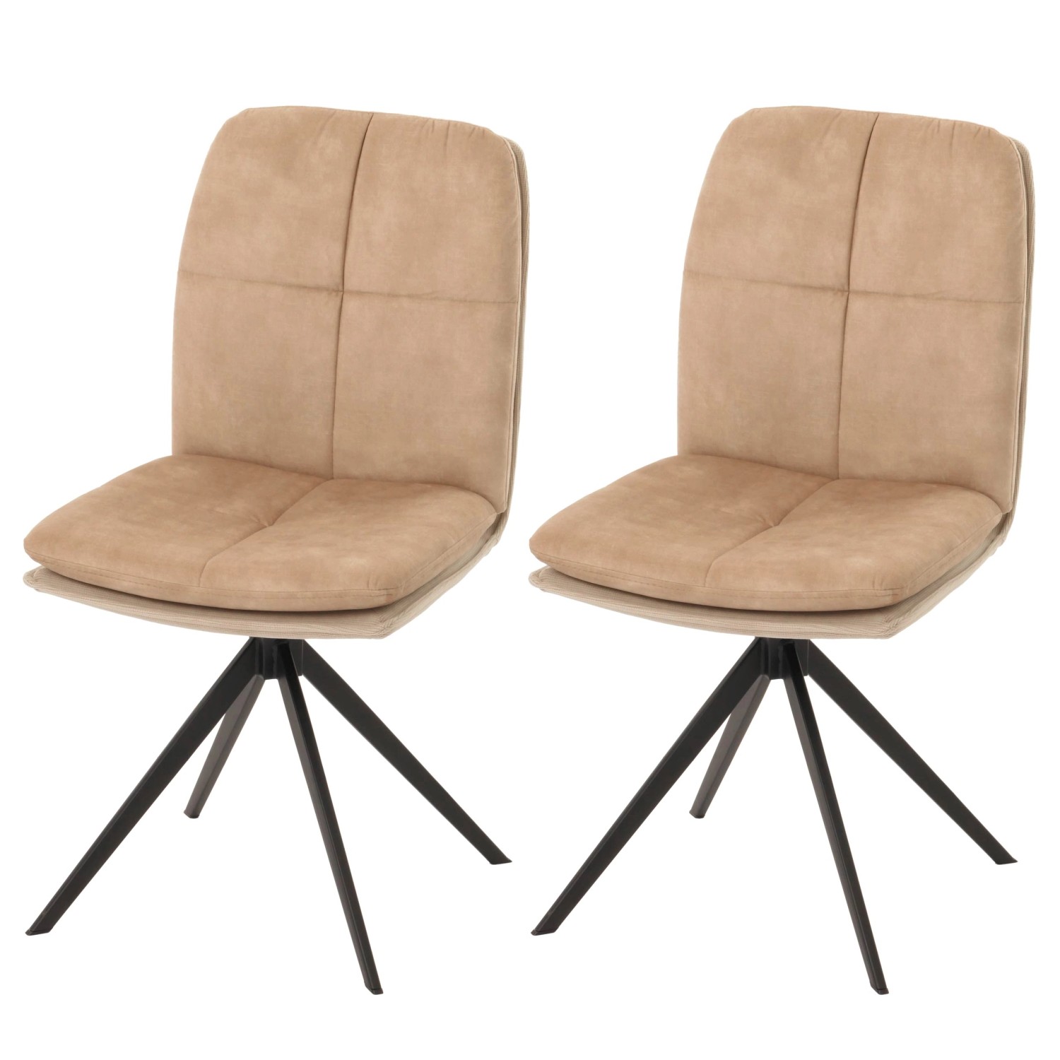 MCW Esszimmerstuhl M68 2er-Set Beige MCW Esszimmerstuhl M68 2er-Set Beige von MCW
