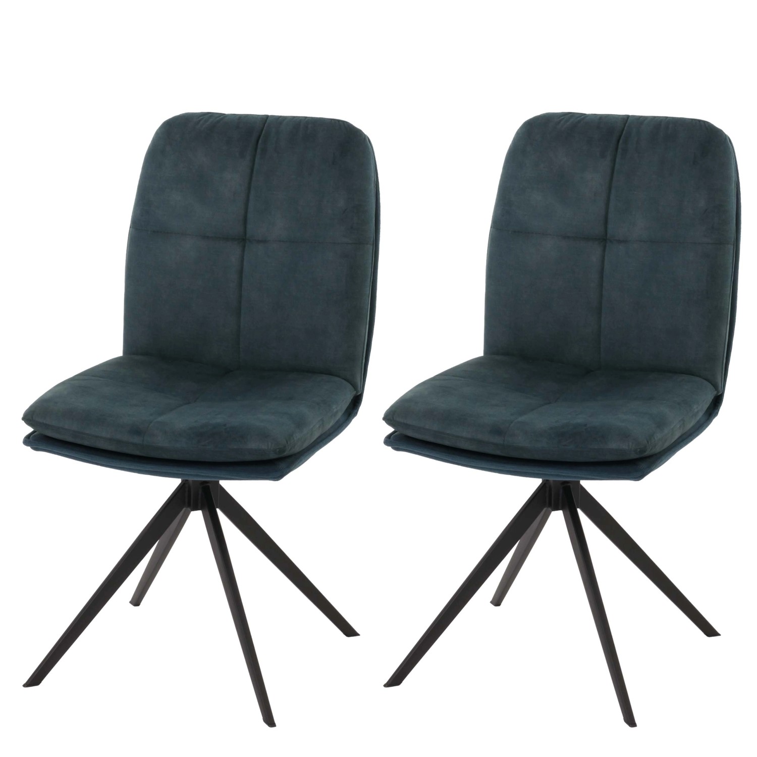 MCW Esszimmerstuhl M68 2er-Set Blau von MCW
