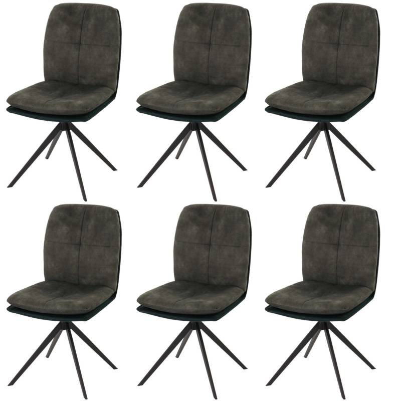 MCW Esszimmerstuhl M68 6er-Set Grün von MCW