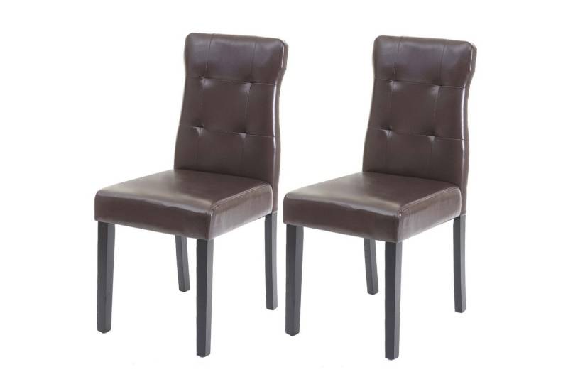 MCW Esszimmerstuhl MCW-E58-2 (Set, 2 St), 2er-Set, Abgerundete Ecken und Kanten, Hohe Rückenlehne von MCW
