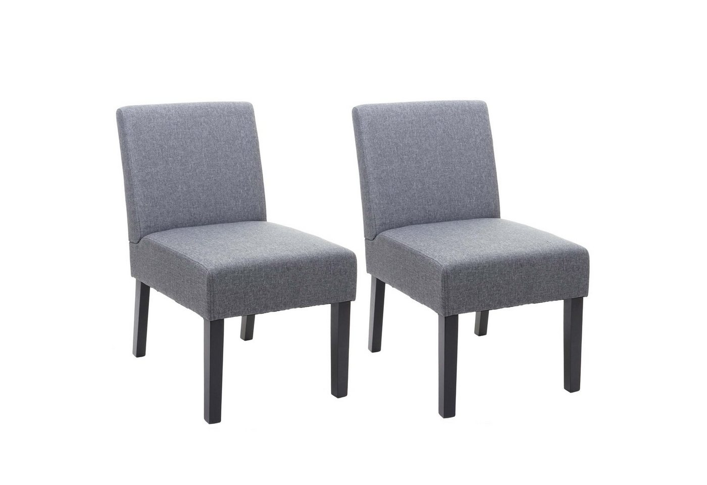 MCW Esszimmerstuhl MCW-F61-2 (Set, 2 St), 2er-Set, Abgerundete Sitz- und Rückenfläche, Extra lange Sitzfläche von MCW