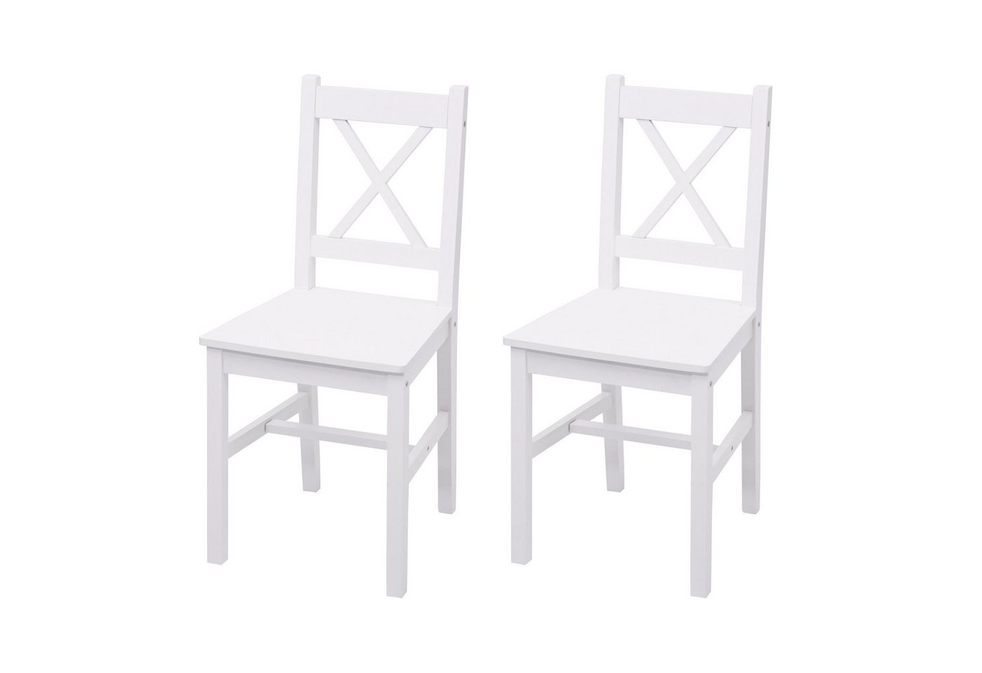 MCW Esszimmerstuhl MCW-F77-E (Set, 2 St), 2er-Set, Stabile Konstruktion, Landhausstil von MCW