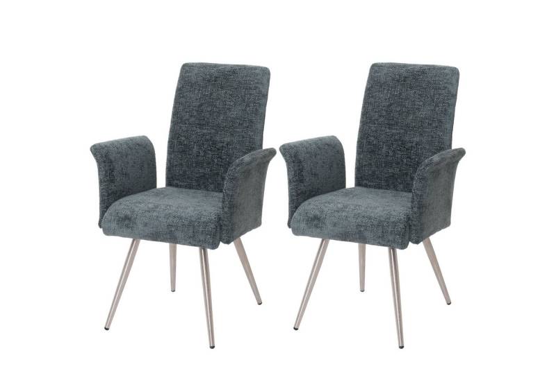 MCW Esszimmerstuhl MCW-G55-C-2 (2er-Set, 2 St), Inklusive Fußbodenschoner von MCW