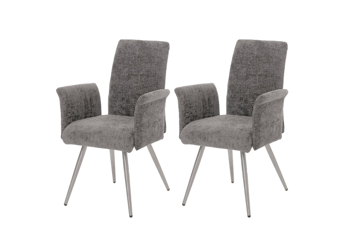 MCW Esszimmerstuhl MCW-G55-C-2 (2er-Set, 2 St), Inklusive Fußbodenschoner von MCW