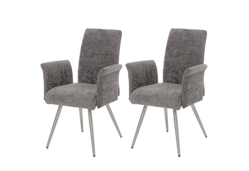 MCW Esszimmerstuhl MCW-G55-C-2 (2er-Set, 2 St), Inklusive Fußbodenschoner von MCW