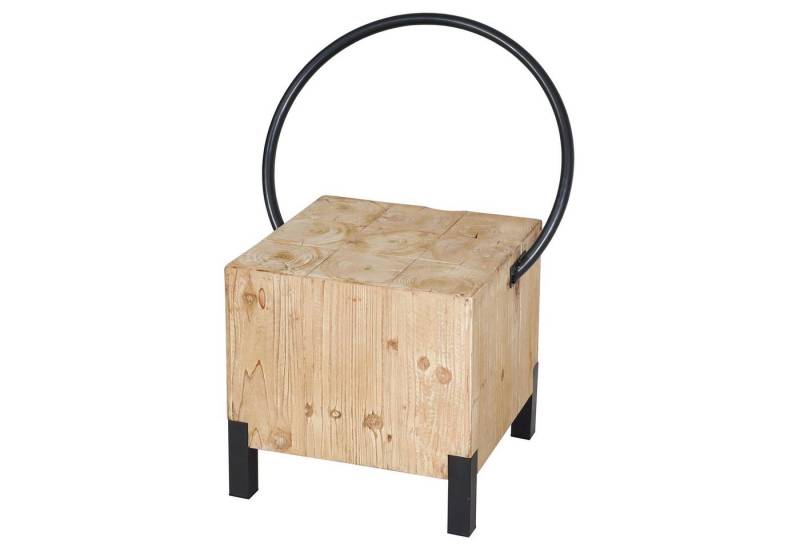 MCW Esszimmerstuhl MCW-L76-S, Massiv-Holz aus Tanne, Industrie-Design, Innen hohl von MCW