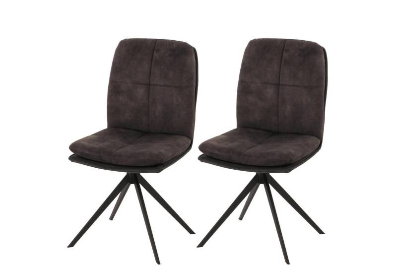 MCW Esszimmerstuhl MCW-M68-2 (Set, 2 St), Inklusive Fußbodenschoner, Abgerundete Ecken von MCW