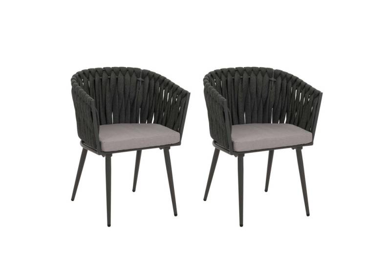 MCW Esszimmerstuhl MCW-N38-I-2 (2er-Set), Mit besonders dickem elastischem Seilgeflecht von MCW