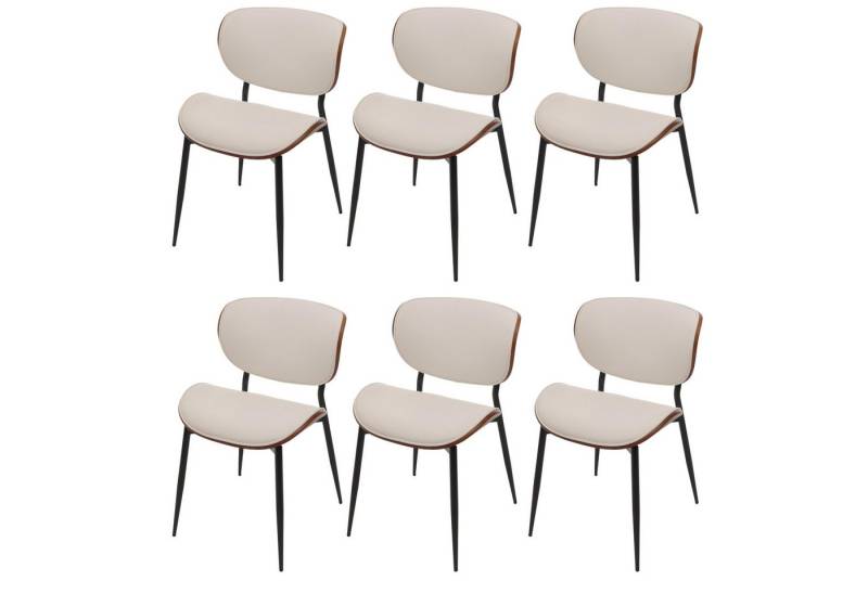 MCW Esszimmerstuhl MCW-O45-K-6 (Set, 6 St), Einfacher Aufbau (Füße montieren) von MCW