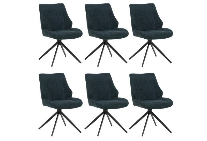 MCW Esszimmerstuhl MCW-O48-6 (Set, 6 St), Stativgestell, Mit höhenverstellbaren Fußbodenschonern von MCW