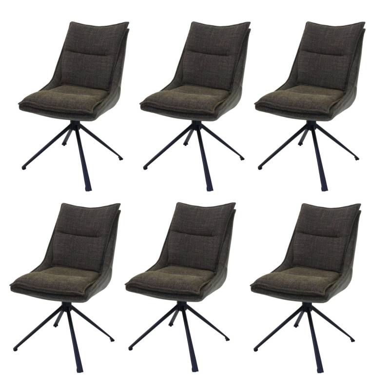MCW Esszimmerstuhl N71 6er-Set Grün von MCW