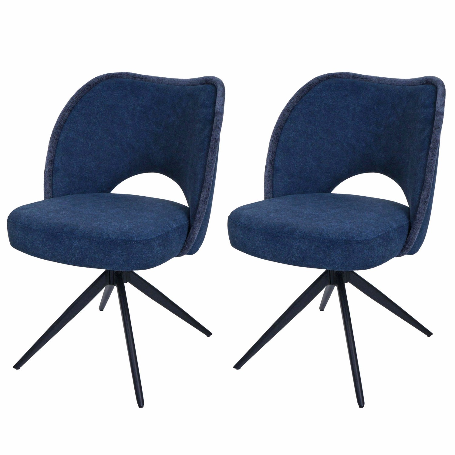 MCW Esszimmerstuhl N72 2er-Set Blau MCW Esszimmerstuhl N72 2er-Set Blau von MCW