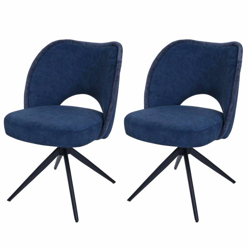 MCW Esszimmerstuhl N72 2er-Set Blau von MCW