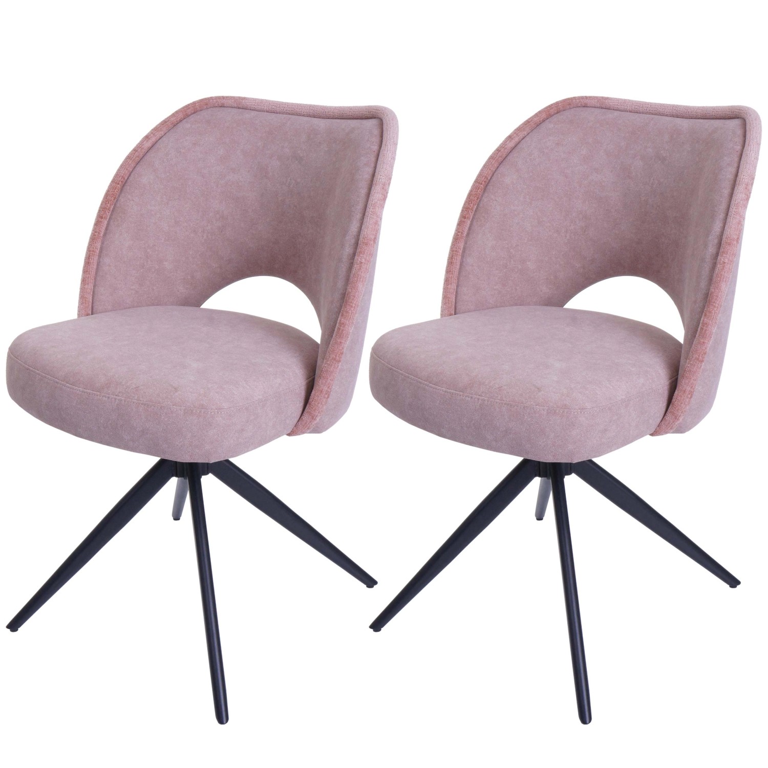 MCW Esszimmerstuhl N72 2er-Set Rosa MCW Esszimmerstuhl N72 2er-Set Rosa von MCW
