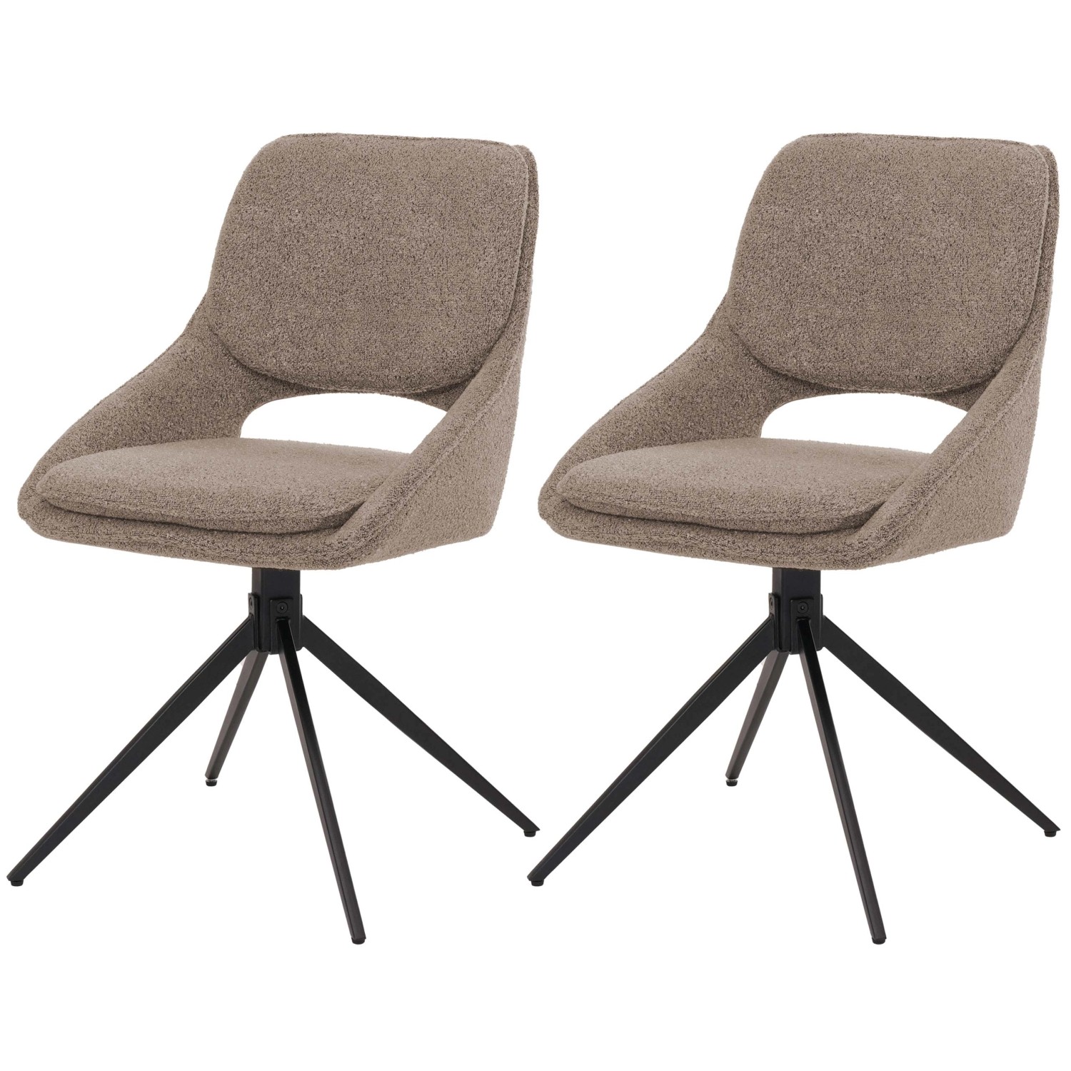 MCW Esszimmerstuhl N73 2er-Set Beige MCW Esszimmerstuhl N73 2er-Set Beige von MCW