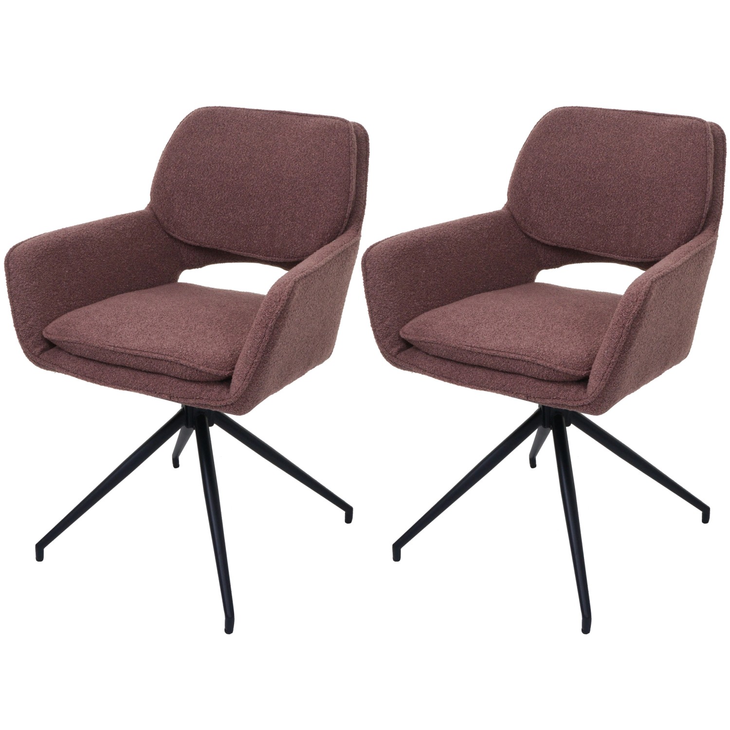 MCW Esszimmerstuhl N74 2er-Set Stoff Boucle 540g/m² Hellbraun MCW Esszimmerstuhl N74 2er-Set Stoff Boucle 540g/m² Hellbraun von MCW