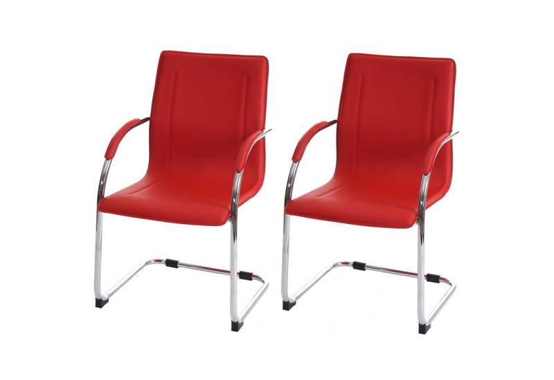 MCW Esszimmerstuhl Perm-F (Set, 2 St), 2er-Set, Mit Armlehen und Ziernaht, Inkl. Fußbodenschoner von MCW