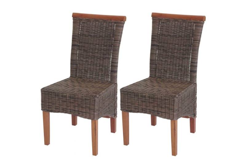 MCW Esszimmerstuhl Sinio-2 (Set, 2 St), 2er-Set, nachwachsender ökologischer Rohstoff Bezug mit Reißverschluss von MCW