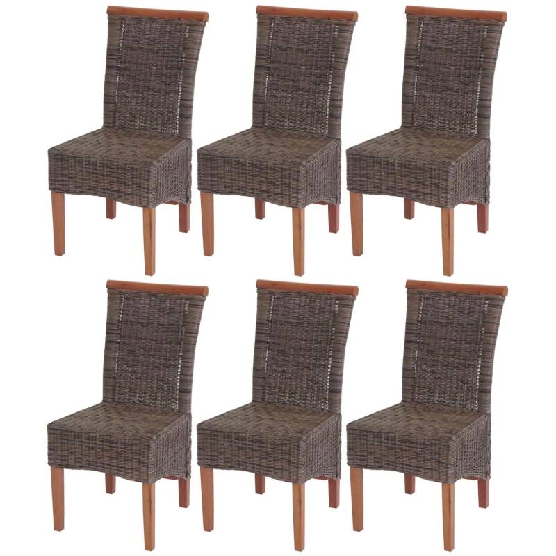 MCW Esszimmerstuhl Sinio 6er-Set ohne Sitzkissen von MCW