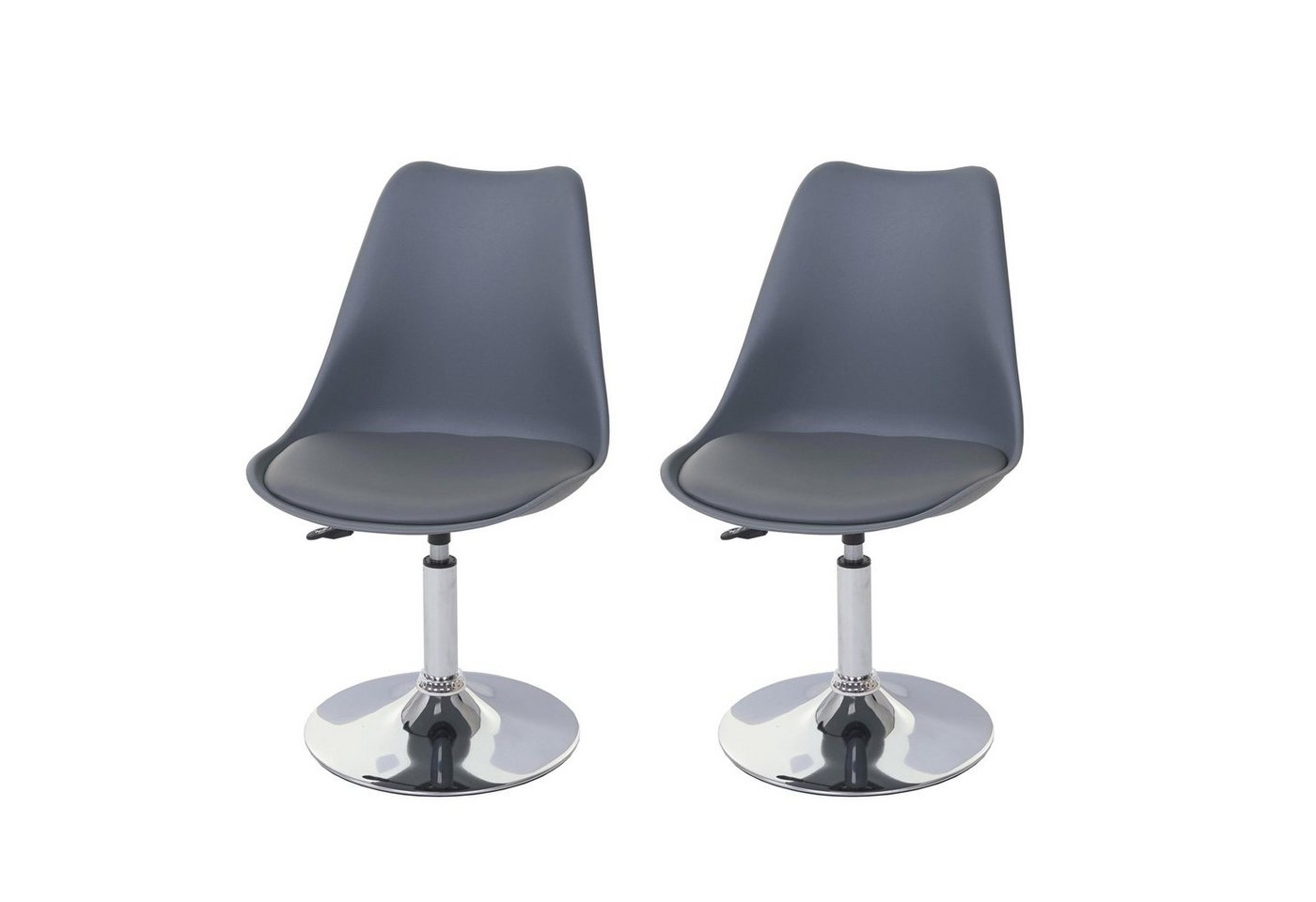 MCW Esszimmerstuhl Vaasa T501-2-h (Set, 2 St), 2er-Set, Frei drehbar um 360°, Höhenverstellbar von MCW