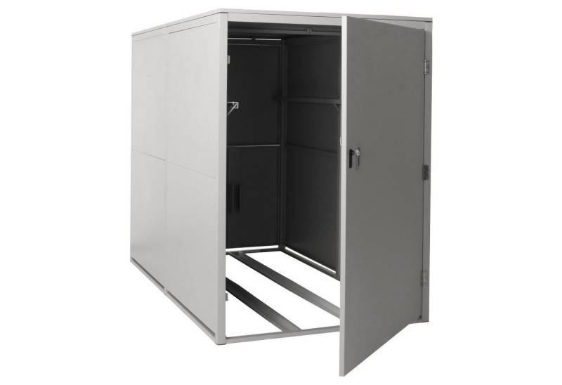 MCW Fahrradbox MCW-L56c-2 (1 St), Mit Verstärkungsstange in der Mitte für mehr Stabilität von MCW