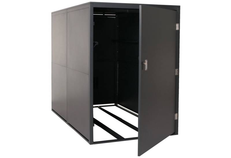 MCW Fahrradbox MCW-L56c-2 (1 St), Mit Verstärkungsstange in der Mitte für mehr Stabilität von MCW