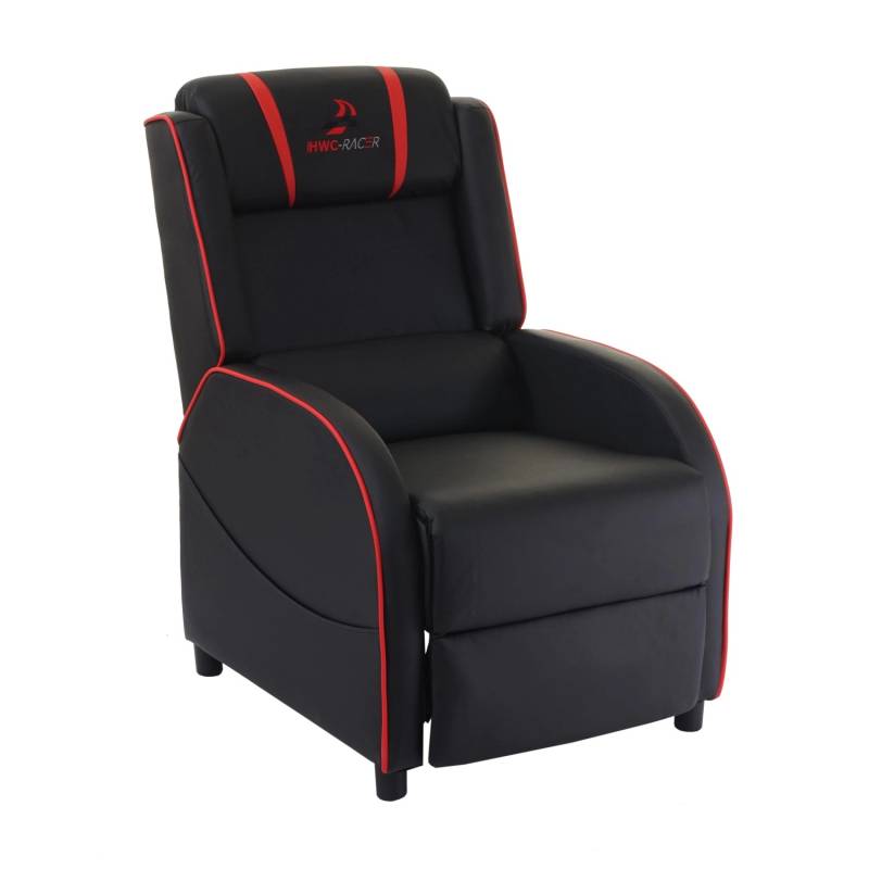 MCW Fernsehsessel D68 Schwarz/rot von MCW