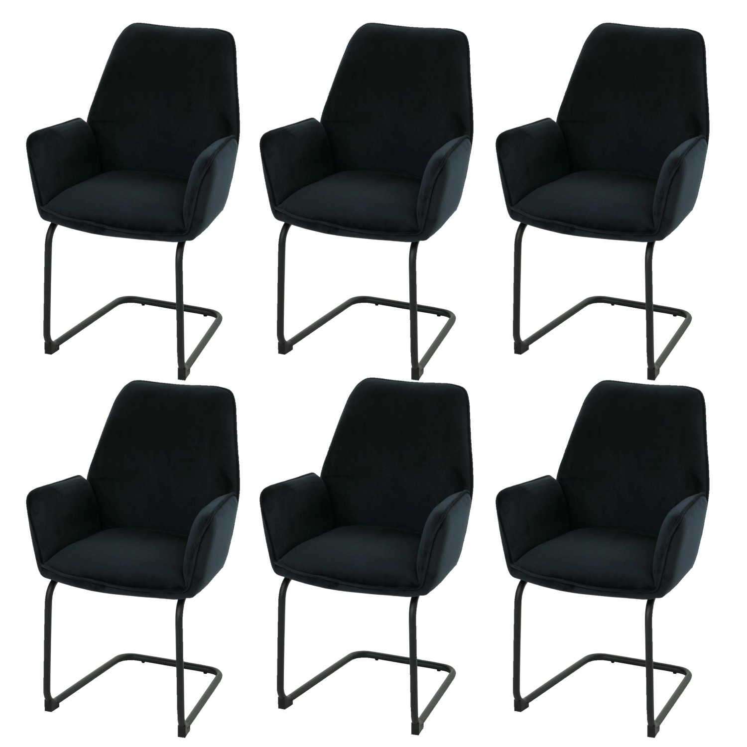 MCW Freischwinger G67 6er-Set Anthrazit-Blau MCW Freischwinger G67 6er-Set Anthrazit-Blau von MCW