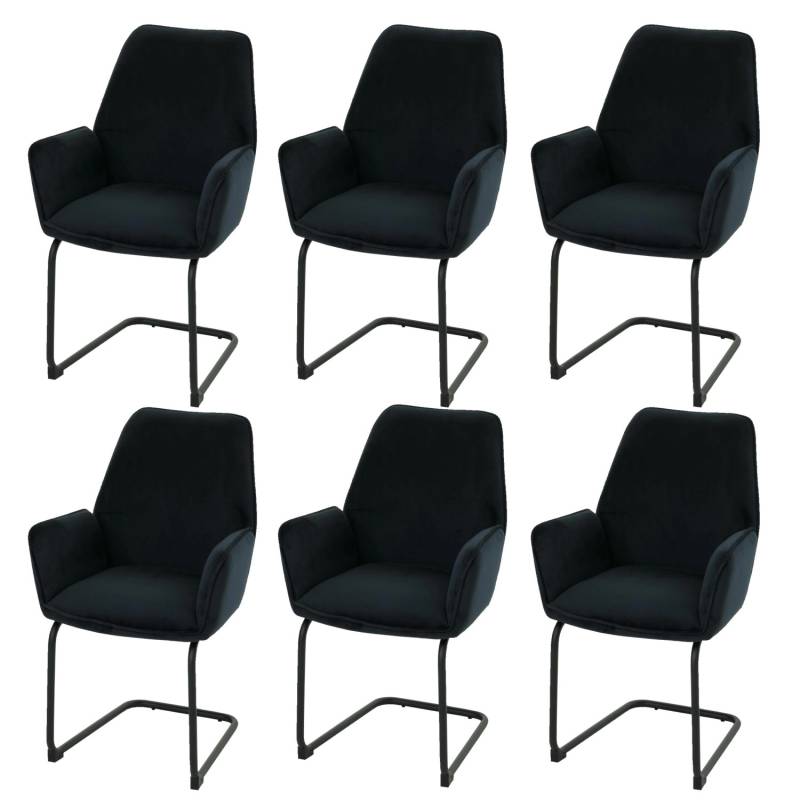 MCW Freischwinger G67 6er-Set Anthrazit-Blau von MCW