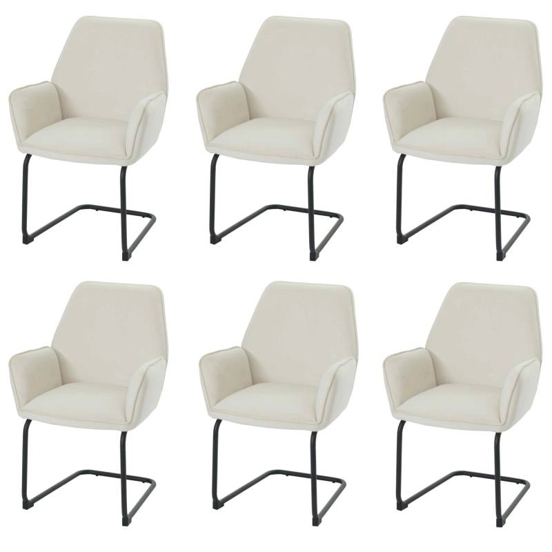MCW Freischwinger G67 6er-Set Creme-Beige von MCW