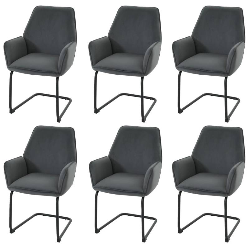 MCW Freischwinger G67 6er-Set Dunkelgrau von MCW