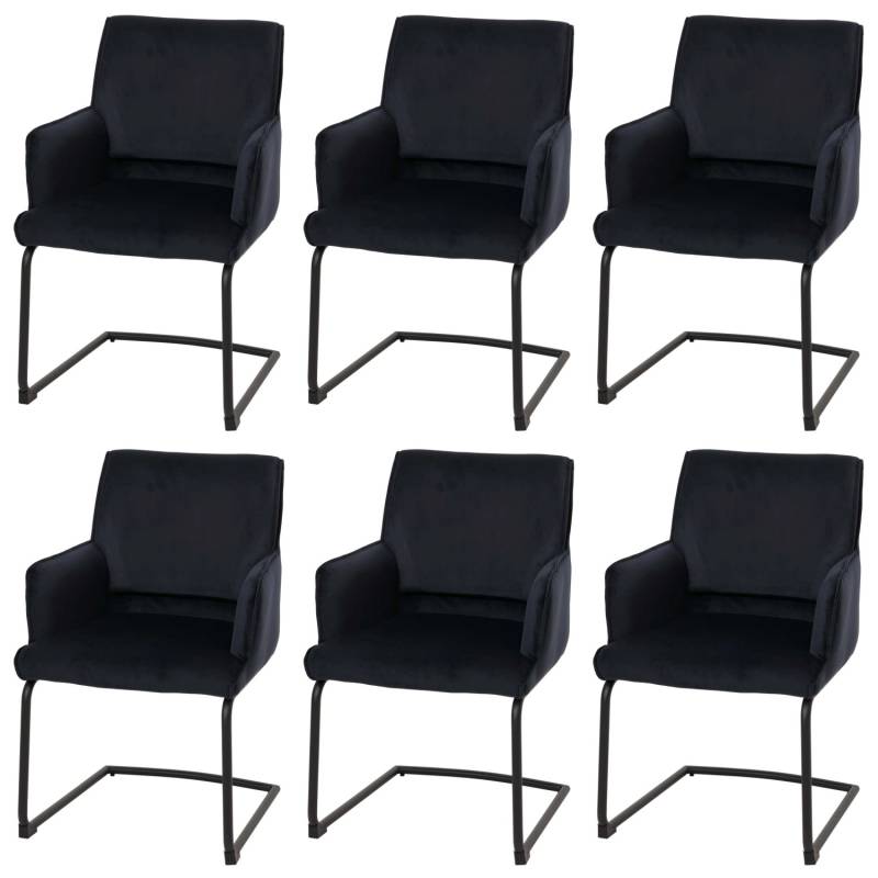 MCW Freischwinger N60 6er-Set Anthrazit-Blau von MCW