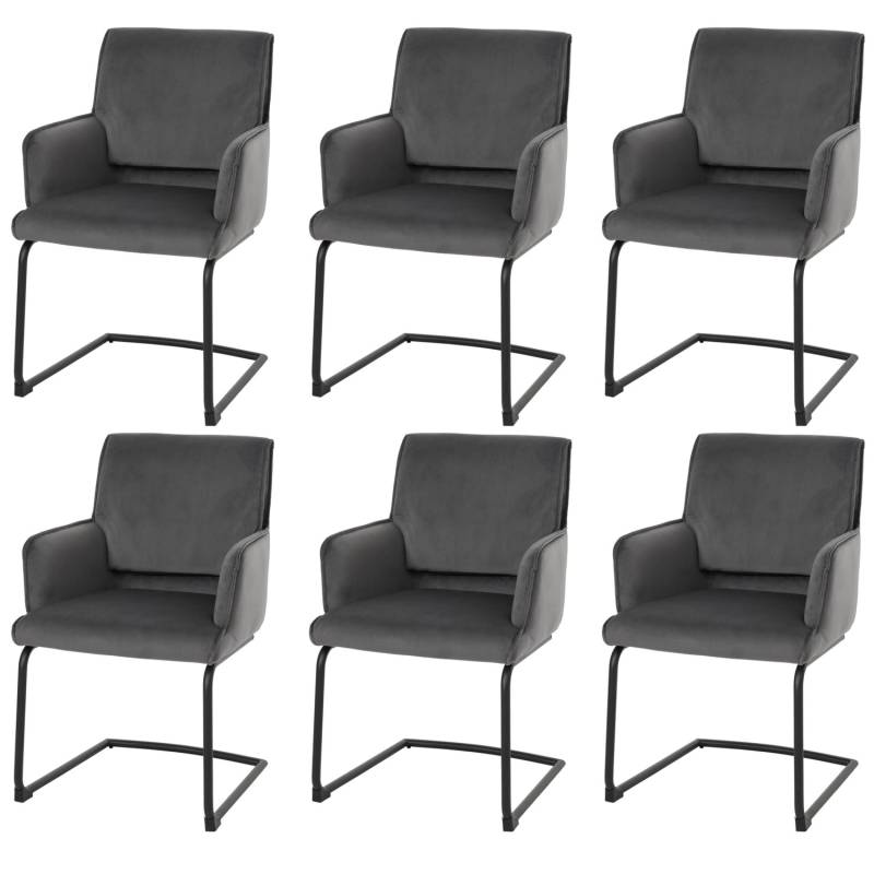 MCW Freischwinger N60 6er-Set Dunkelgrau von MCW