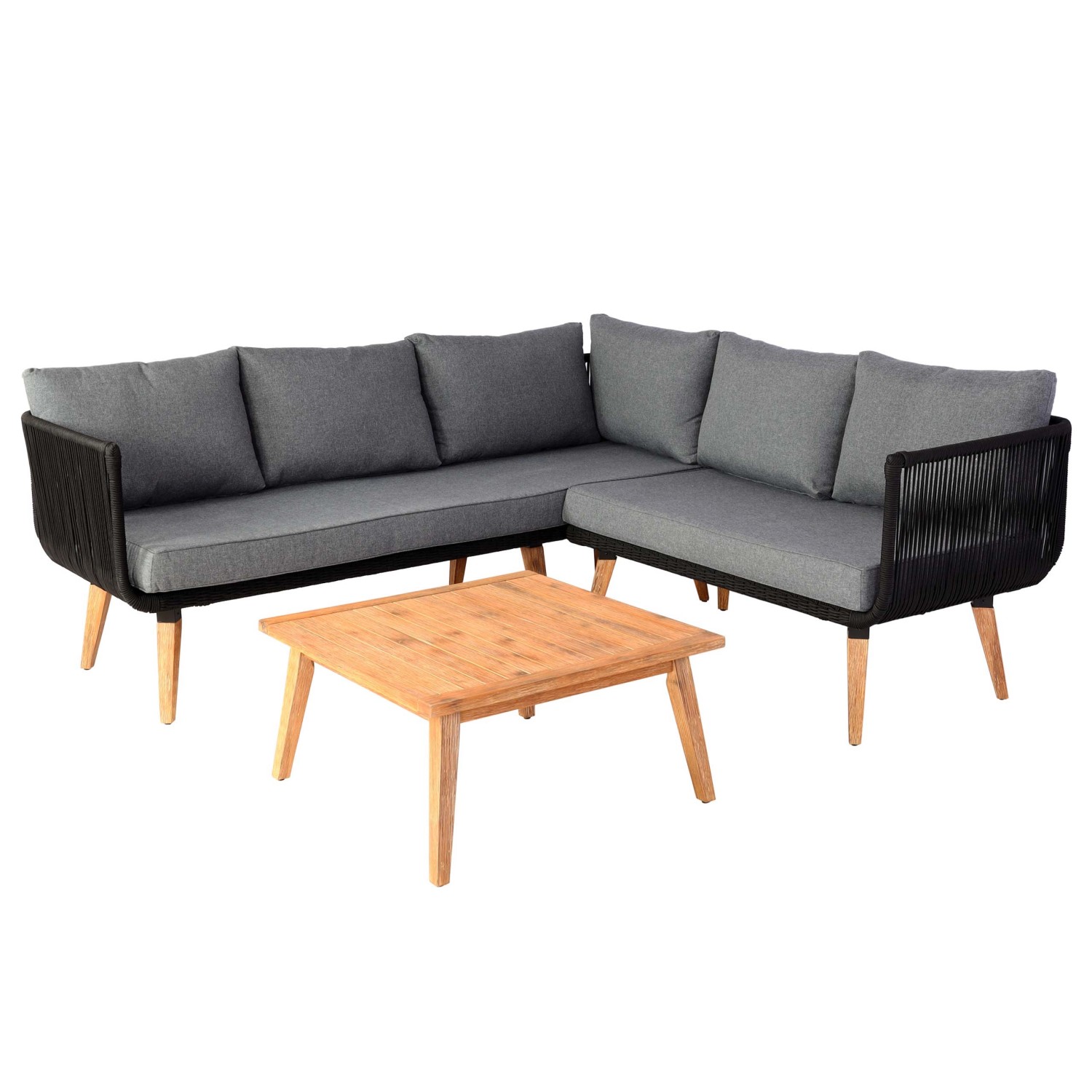 MCW Garten-Garnitur L30 2er-Set Polster Dunkelgrau MCW Garten-Garnitur L30 2er-Set Polster Dunkelgrau von MCW