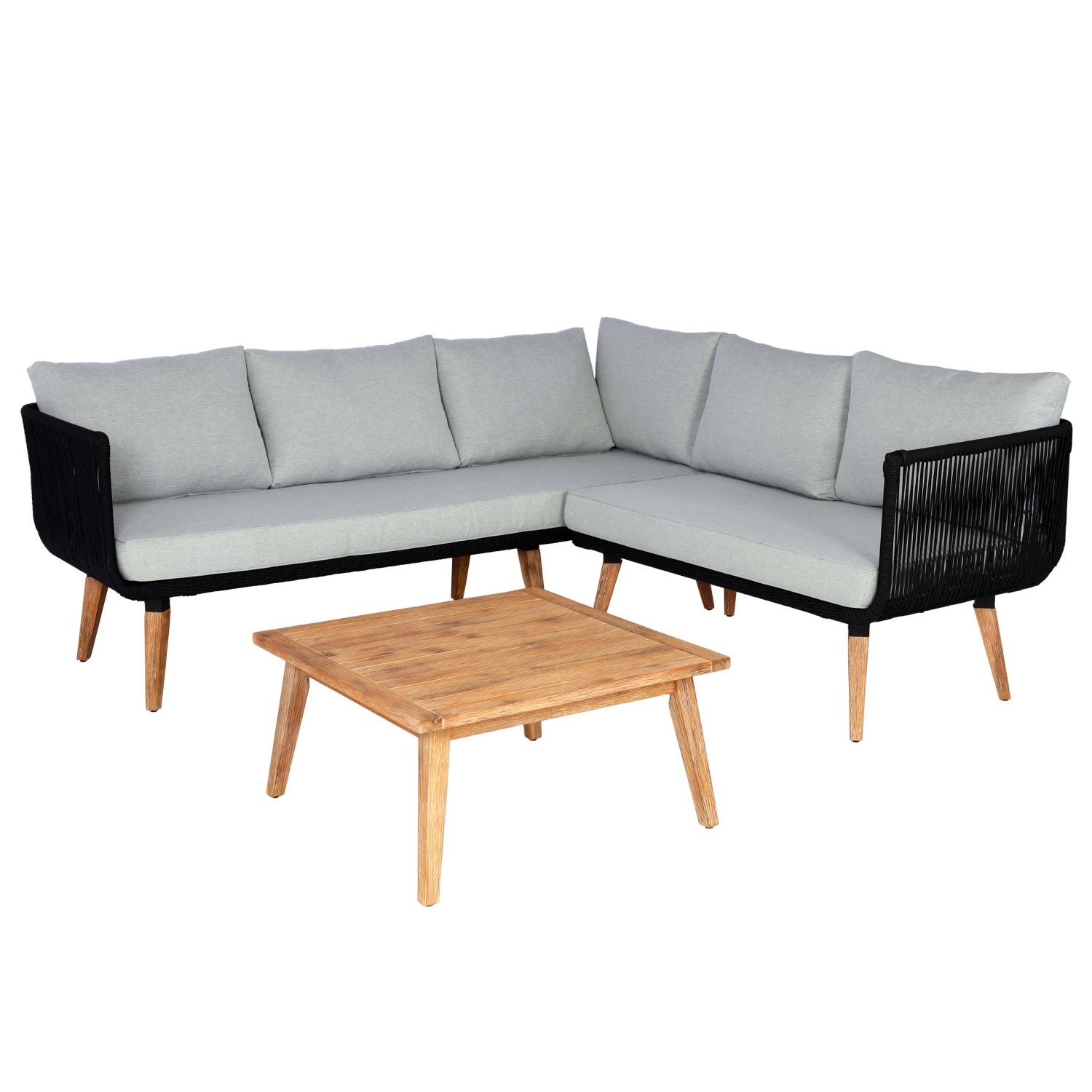 MCW Garten-Garnitur L30 2er-Set Polster Hellgrau MCW Garten-Garnitur L30 2er-Set Polster Hellgrau von MCW