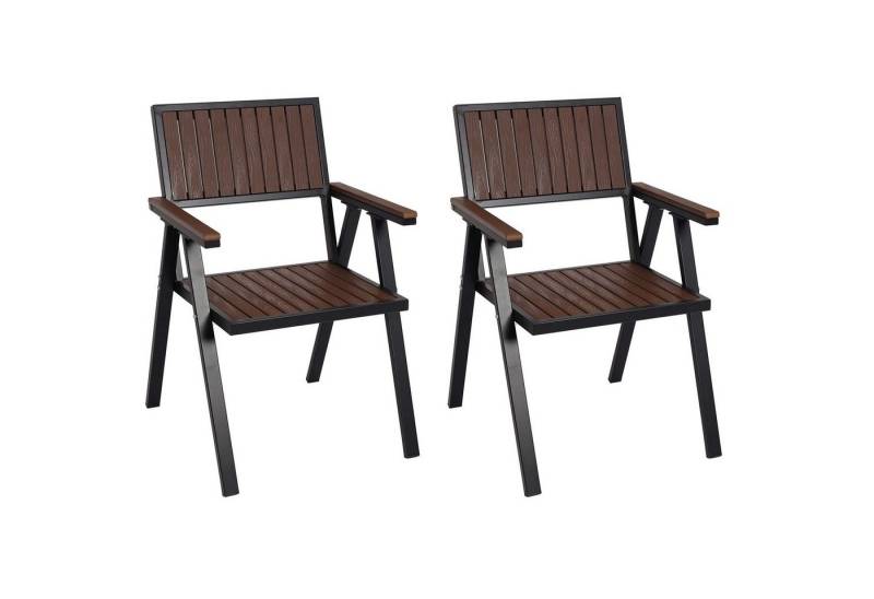 MCW Gartenstuhl MCW-J95 (Set), Gestell aus Aluminium, Leicht und trotzdem stabil von MCW