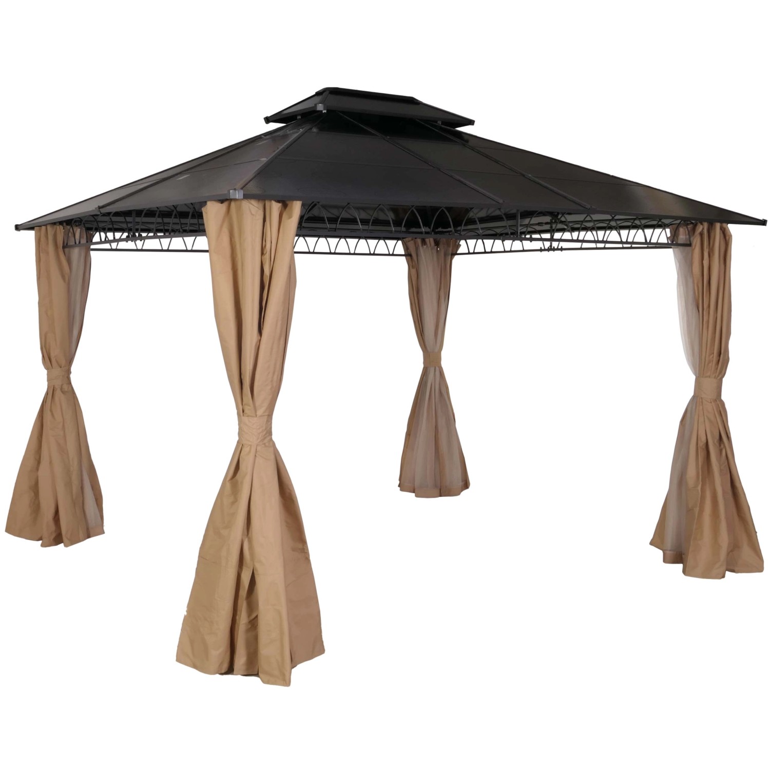 MCW Hardtop Pergola M81 Creme 3,6x3m von MCW