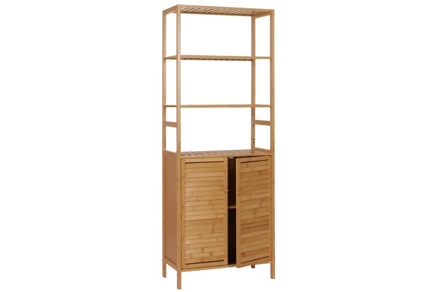 MCW Hochschrank MCW-B18-HS Schrank mit 2 Türen und 4 Regalböden von MCW