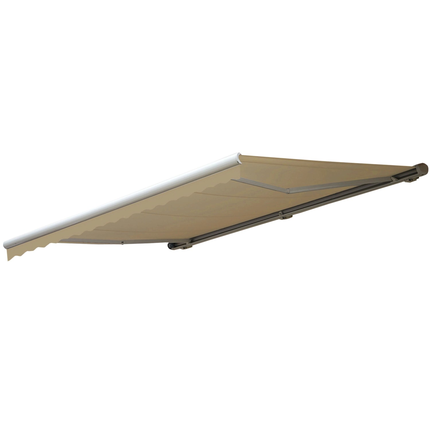 MCW Kassetten-Markise H123 mit Volant 4,5x3m Polyester Creme MCW Kassetten-Markise H123 mit Volant 4,5x3m Polyester Creme von MCW