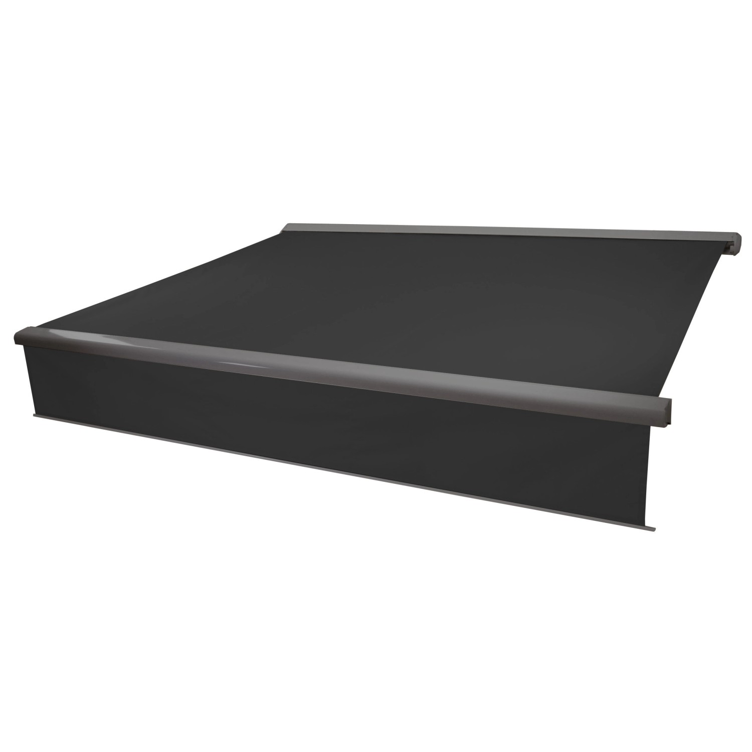 MCW Kassetten-Markise H124 Volant Ausfahrbar 4,5x3m Polyester Anthrazit Grau MCW Kassetten-Markise H124 Volant Ausfahrbar 4,5x3m Polyester Anthrazit Grau von MCW