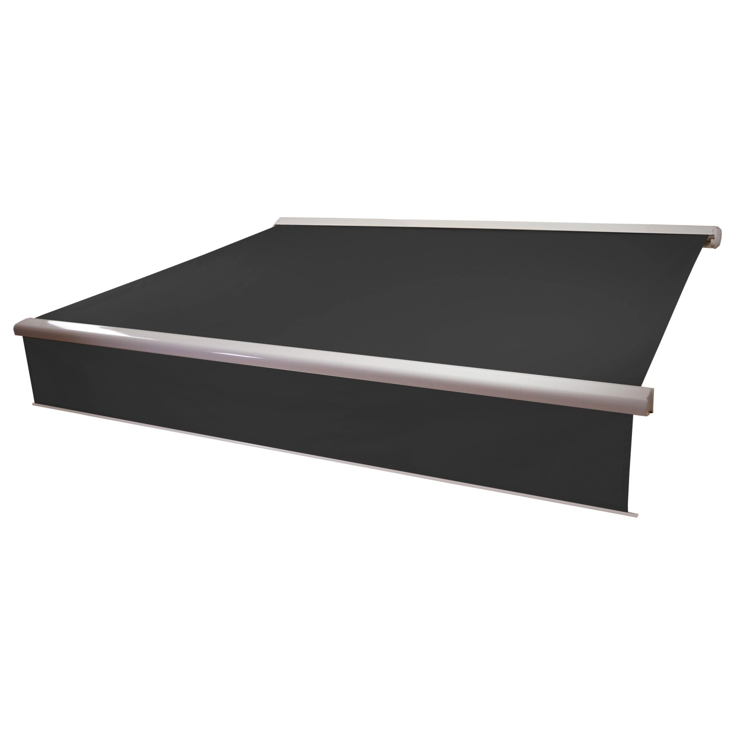 MCW Kassetten-Markise H124 Volant Ausfahrbar 4,5x3m Polyester Anthrazit MCW Kassetten-Markise H124 Volant Ausfahrbar 4,5x3m Polyester Anthrazit von MCW
