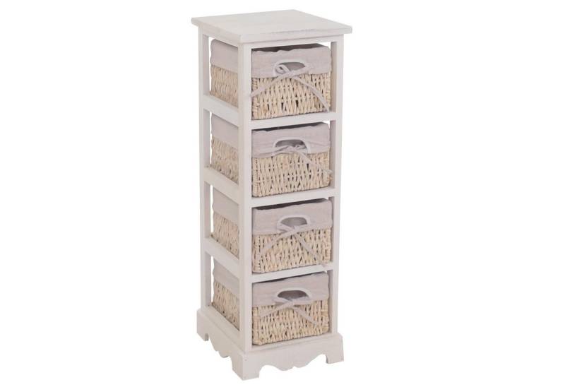 MCW Kommode T28-4, 4x geräumige Maiskorbschubladen, Vielseitig verwendbar von MCW