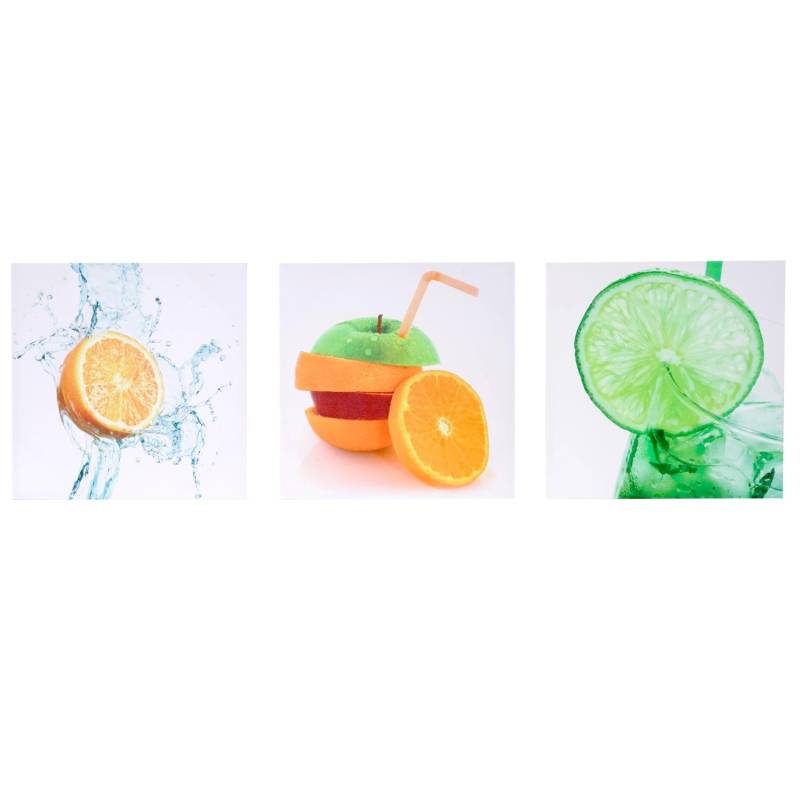 MCW Leinwandbild H376 Obst 3-teilig von MCW