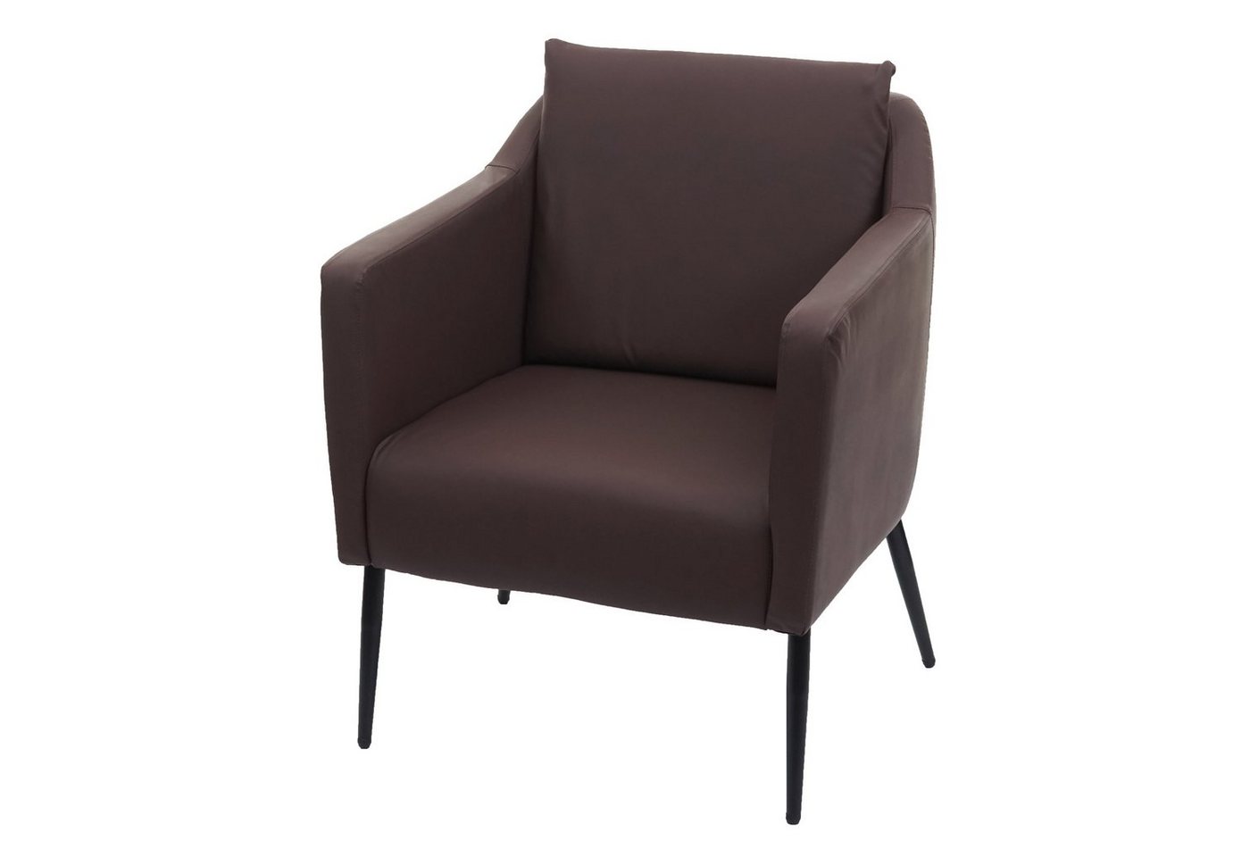 MCW Loungesessel MCW-H93a, Mit Fußbodenschoner, Lounge-Stil, Rückenkissen mit Reißverschluss von MCW