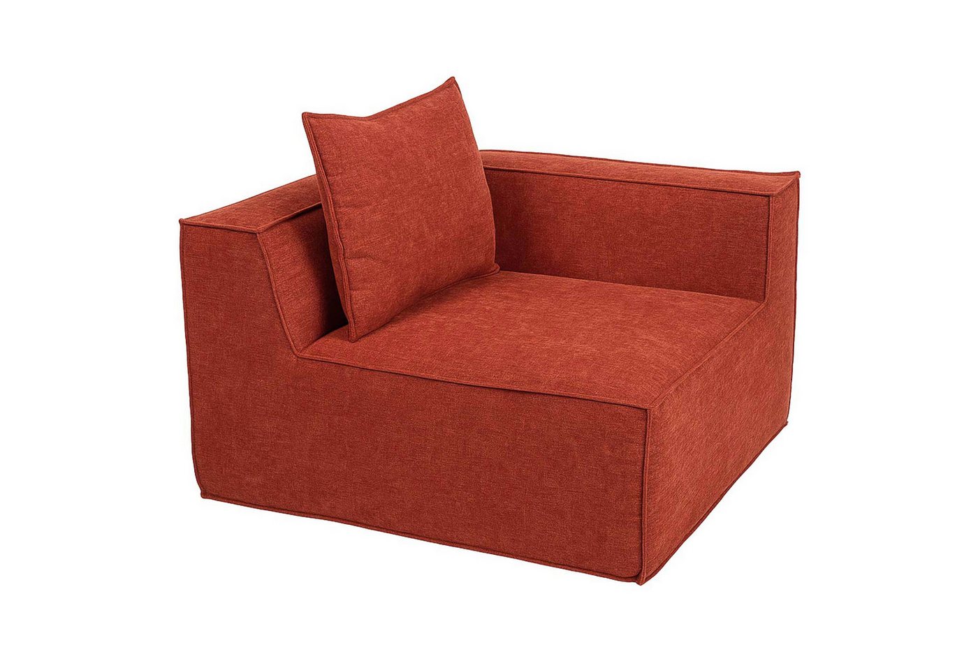 MCW Loungesessel MCW-O54-E, Inklusive Kissen, Bezug abnehmbar, Mit rutschhemmender Unterseite von MCW