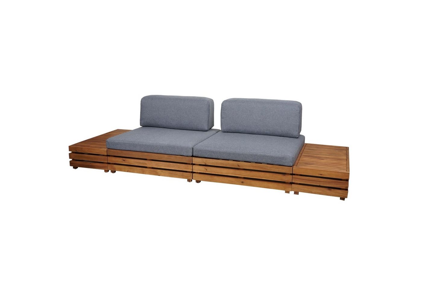 MCW Loungeset MCW-L28, (4-tlg), Vielseitige Stellmöglichkeiten, Inklusive Sitz- und Rückenpolste von MCW