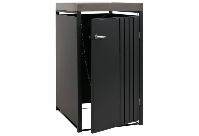 MCW Mülltonnenbox MCW-O67-PK-1 (1 St), Luftzirkulation durch Belüftungsschlitze von MCW