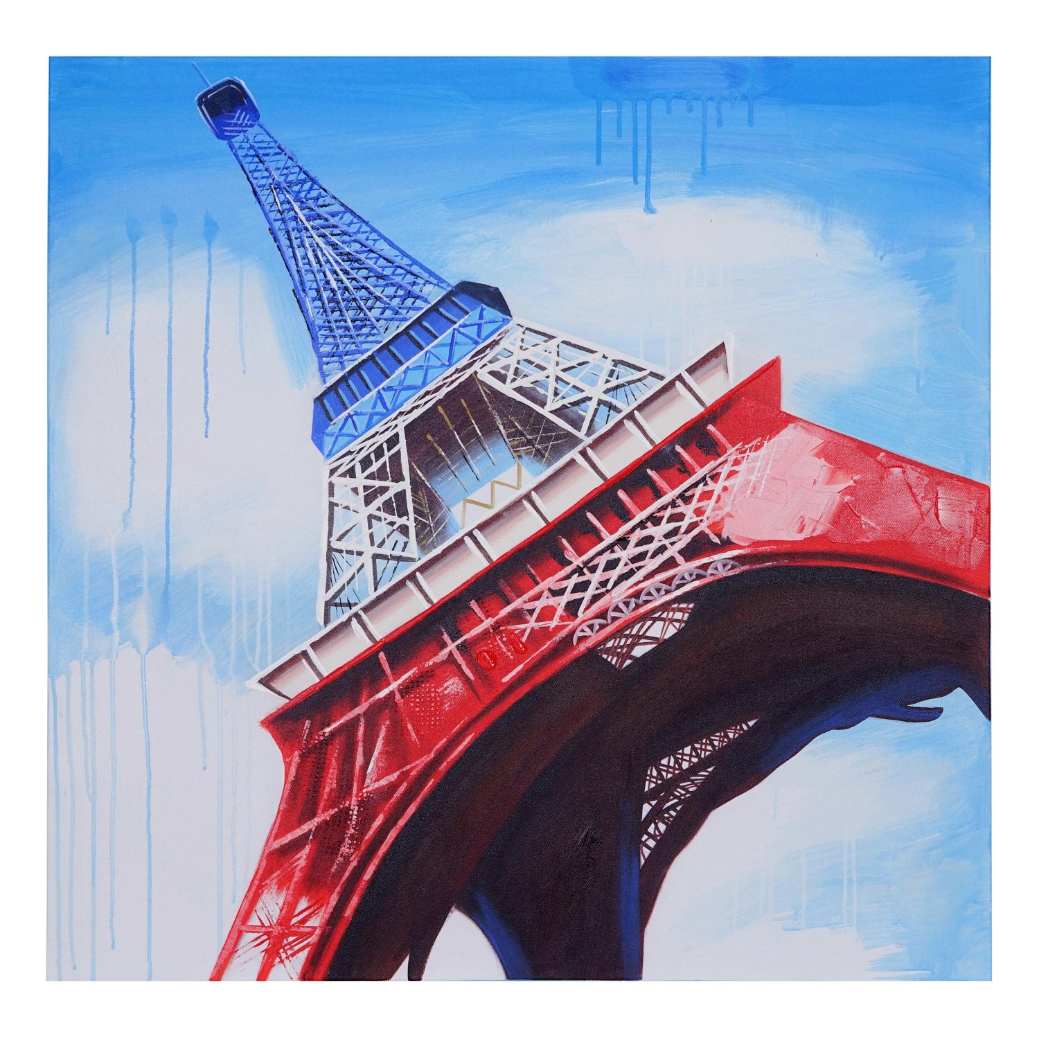 MCW Ölgemälde Eiffelturm Handgemalt MCW Ölgemälde Eiffelturm Handgemalt von MCW