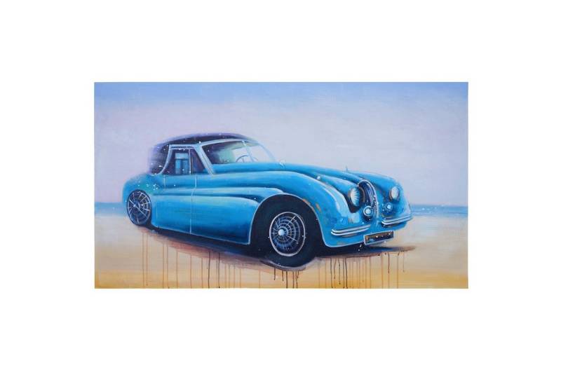 MCW Ölgemälde Wandbild Oldtimer, Oldtimer, Hohe Qualität, Jedes Bild ein Unikat, Ölfarben von MCW
