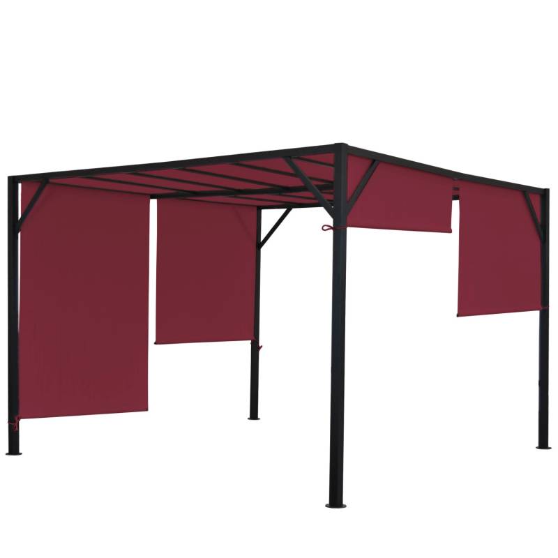 MCW Pergola Beja 3x3m Bordeaux von MCW